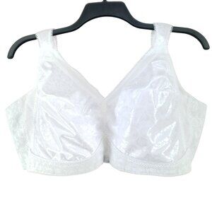 Playtex 18 Hour Ultimate Shoulder Comfort Wireless Full Coverage Bra Size 50C